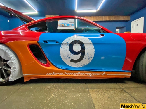 Винилография на Porsche Cayman GT4
